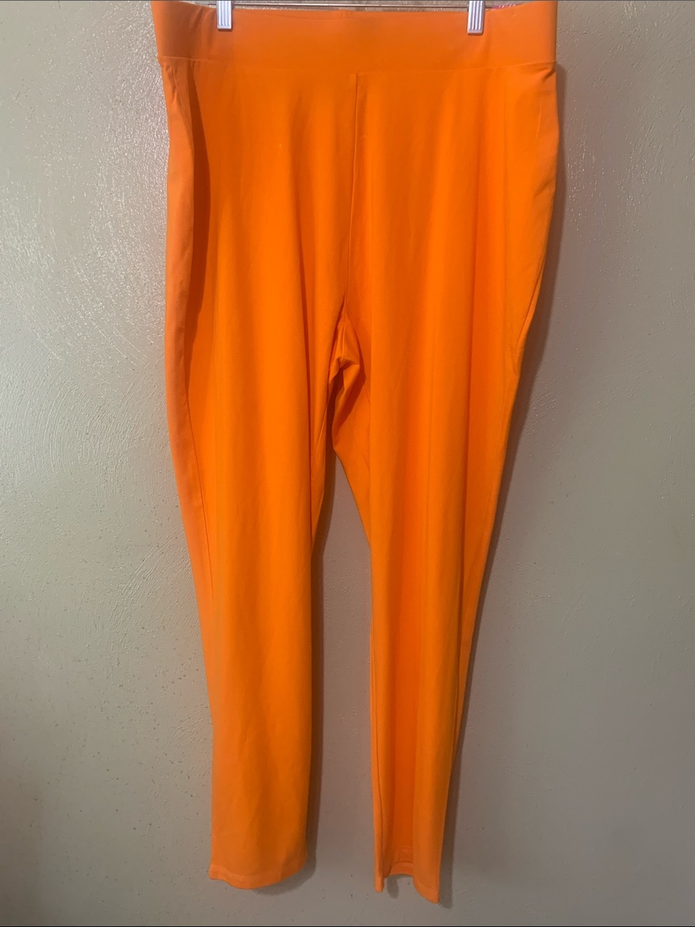 Ashley Stewards size 18/20 High-Rise Orange Leggings - NWT